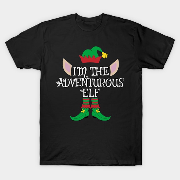 I'm The Adventurous Christmas Elf T-Shirt by Meteor77